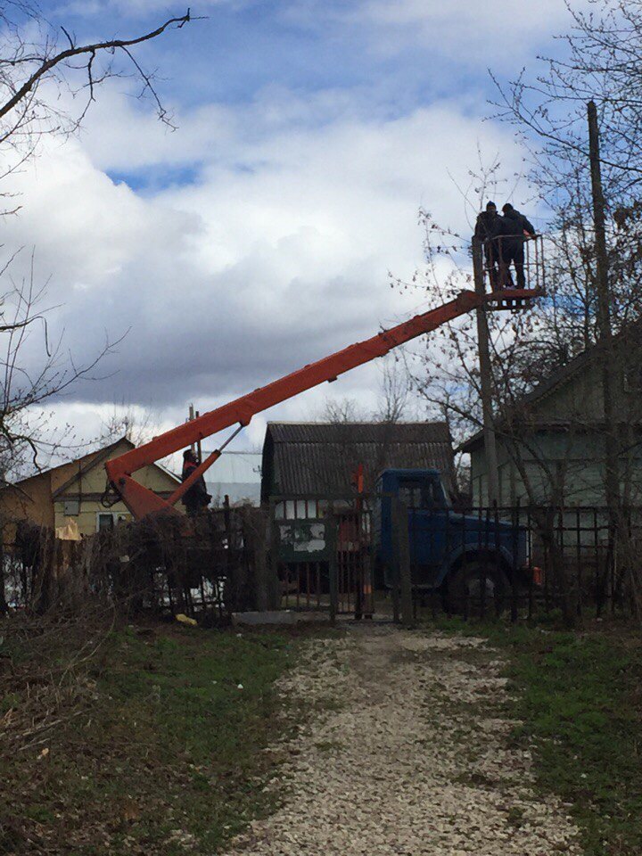 Услуги автовышки