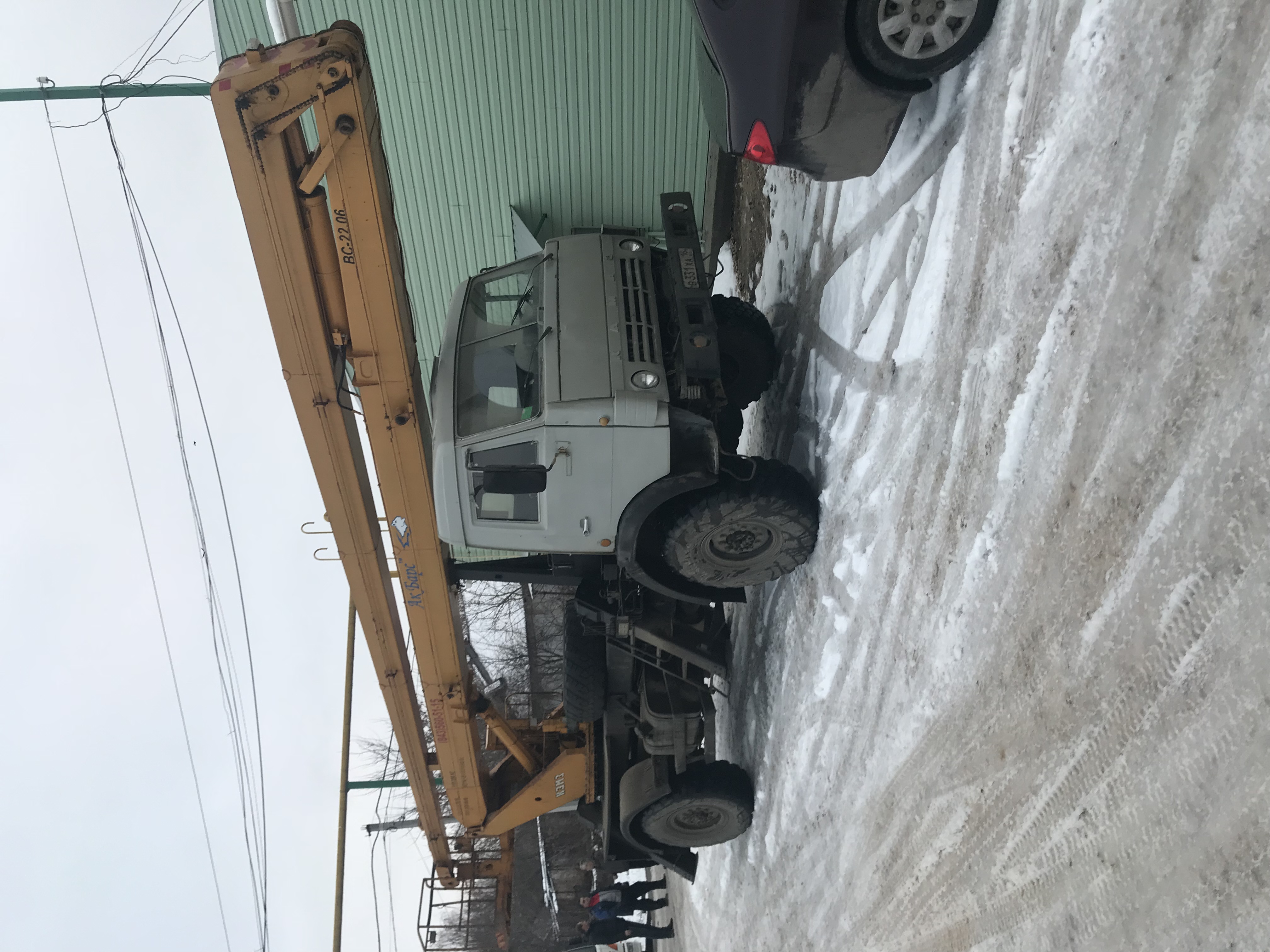 Аренда автовышки вездеход