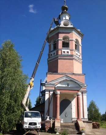 Автовышка телескопическая 28 метров