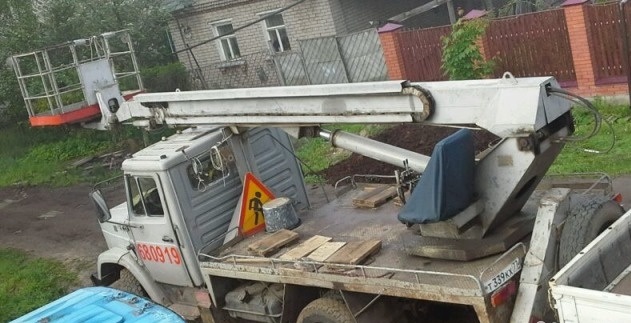 Автовышка Зил 18.04 ,телескоп .аренда