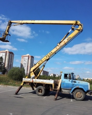 Аренда Автовышки 22 метра услуги