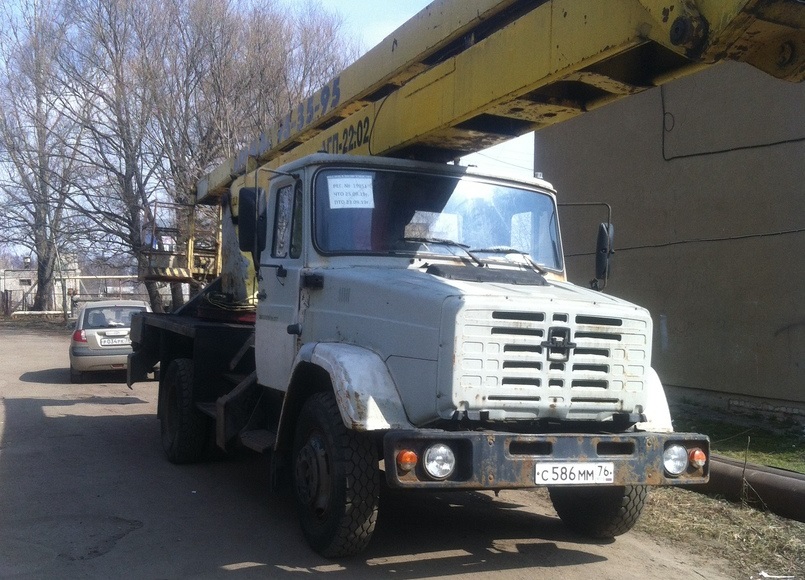 Аренда автовышки коленчатой