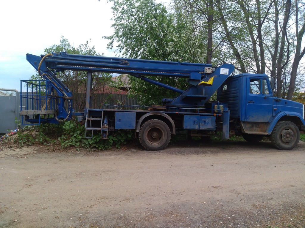 Аренда автовышки 22,28,32,45 м, телескопические