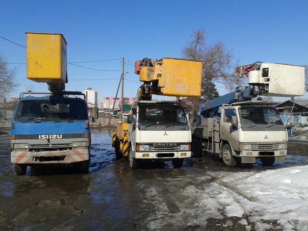Аренда автовышки 28 метров.