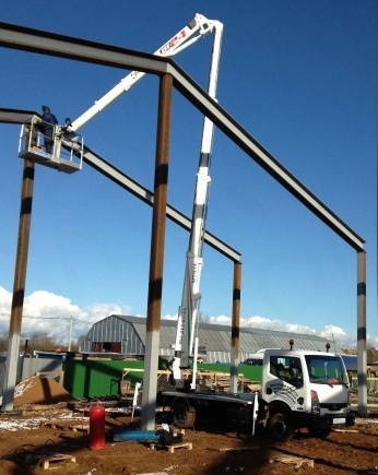 Автовышка 24м Nissan Высотные работы