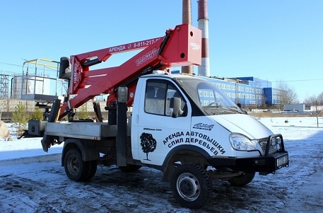 Аренда полноприводной автовышки Socege DA320