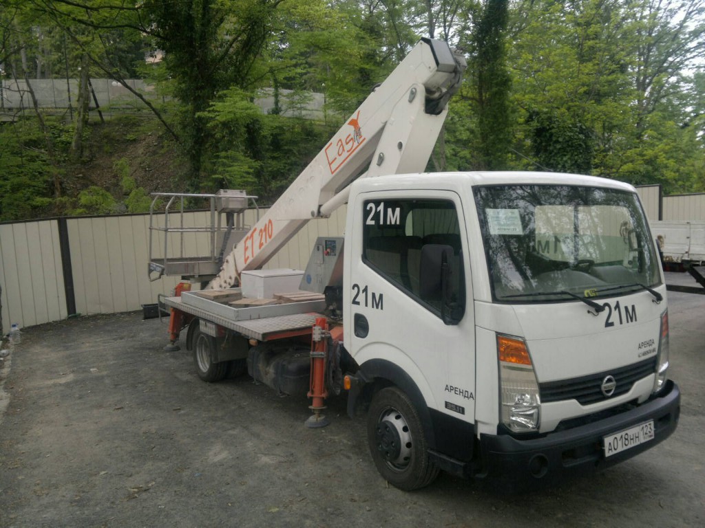 Аренда автовышки Nissan