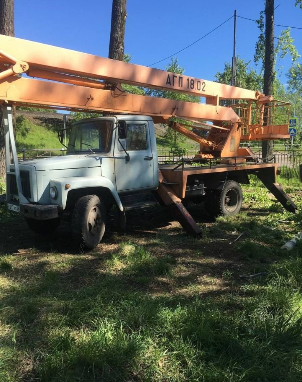 Услуги автовышки 18м