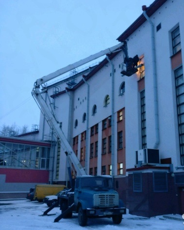 Аренда автовышки 22 метра, 300 кг гп