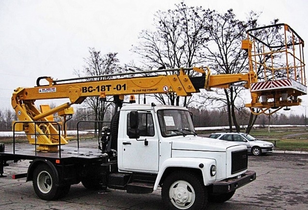 Аренда автовышки 15-18-22-28м поворотная люлька