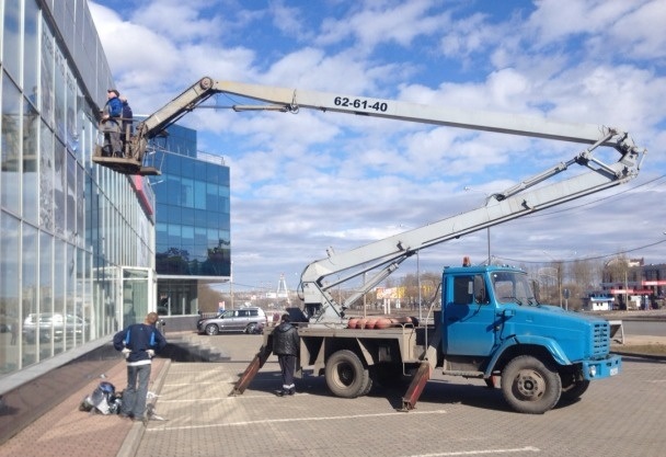 Аренда, Услуги автовышки 22 метра