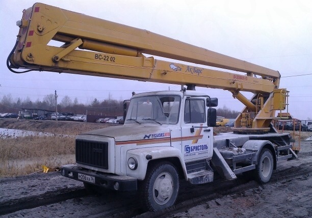 Аренда автовышки-22м, 28м