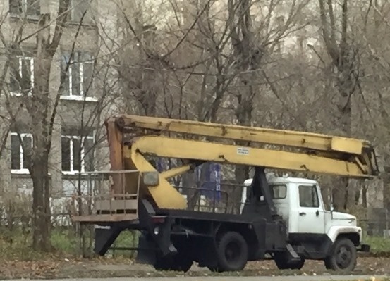 Услуги автовышки (18 и 22 метра)