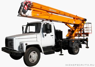 Аренда автовышки с водителем