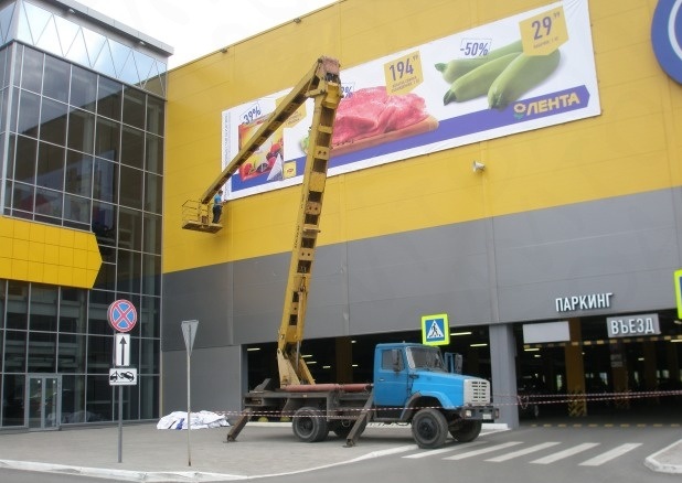 Услуги автовышки 22 м.