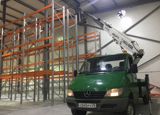 Аренда Малогабаритной автовышки 21 м