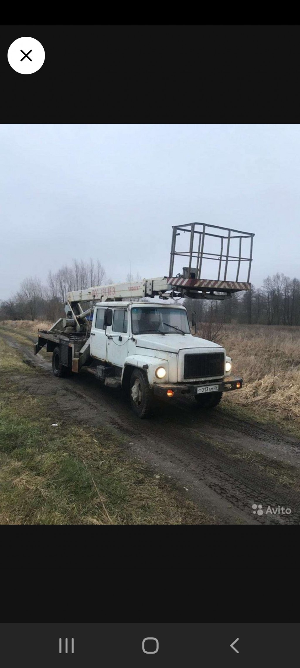 Аренда автовышки Калининград 18 м.