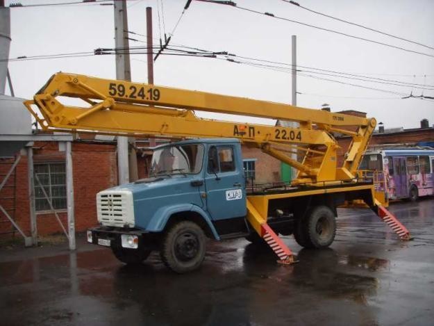 Услуги, аренда автовышки