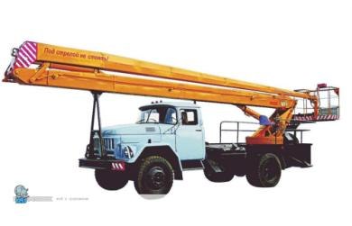 Автогидроподъемник Зил 130