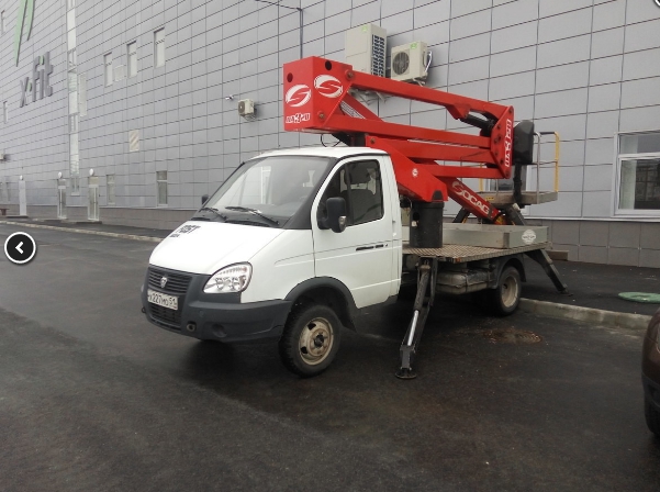 Аренда автовышки на базе Газель