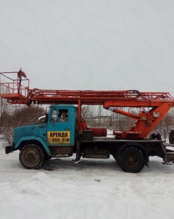 Услуги аренды автовышки апт-17