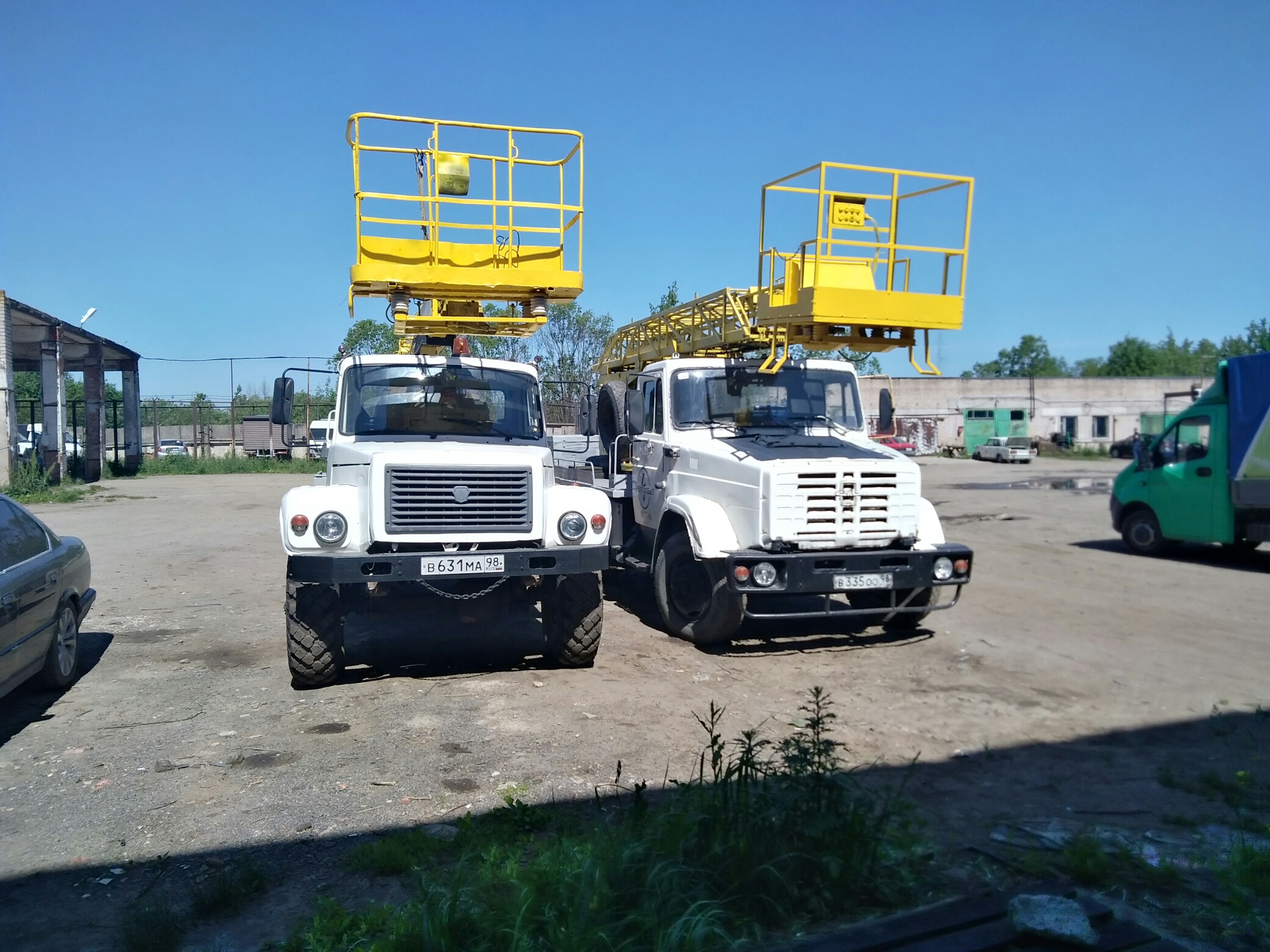 Услуги автовышек. Аренда. Заказ спецтехники.