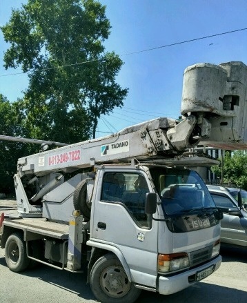 Услуги, аренда автовышка