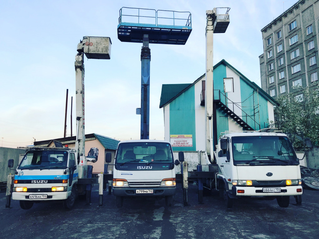 Автовышки Барнаул  Высотные работы.