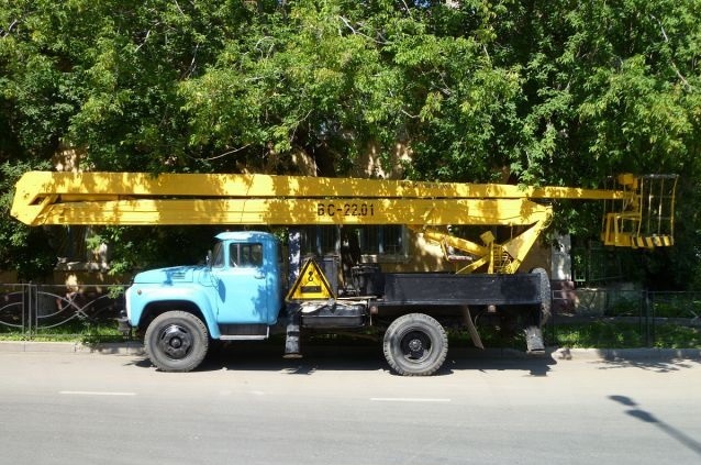 Услуги автовышки 22 метра на базе ЗИЛ 130