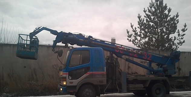 Японская автовышка в аренду
