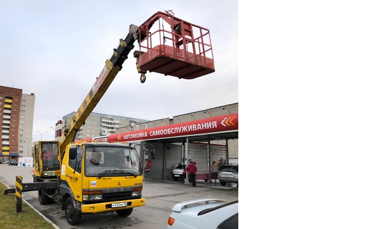 Услуги автовышки от 15 до 25м. Автокрана 5т