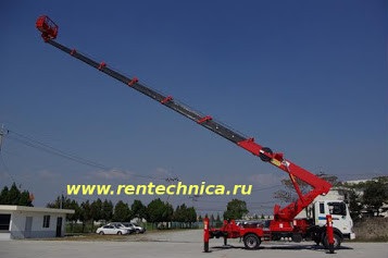 Аренда автовышки телескопической Hanshin