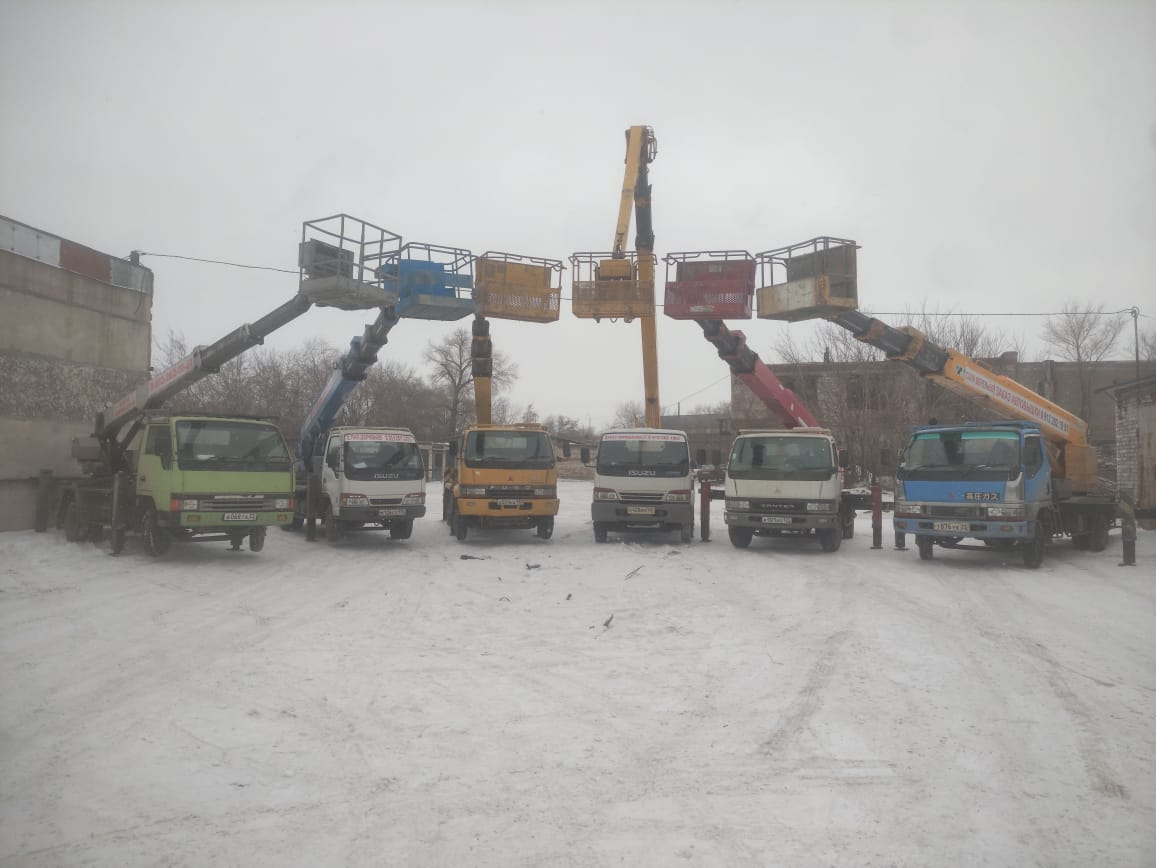 Услуги автовышки по городу, краю