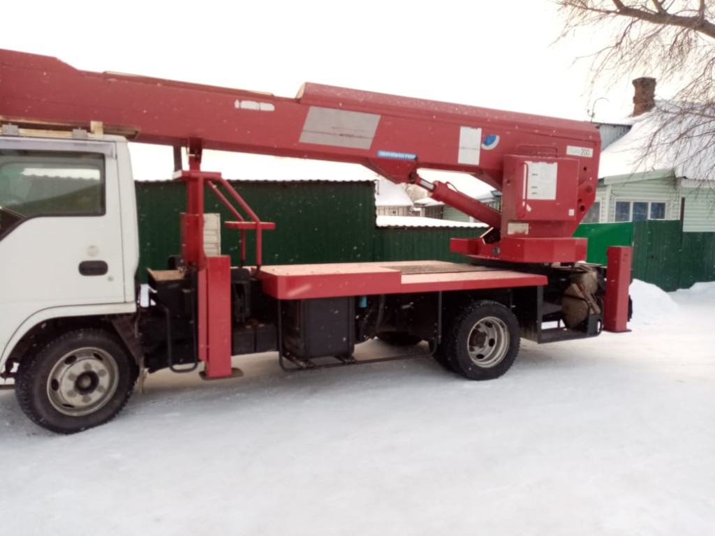 Аренда японских телескопических автовышек