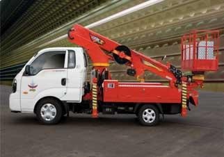 Аренда автовывышки на базе шасси KIA BONGO III