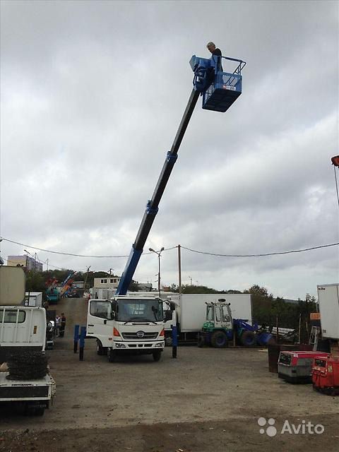 Автовышка в аренду телескопическая