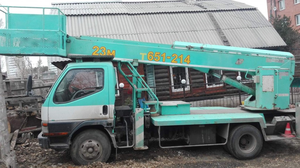 Аренда автовышки в Иркутске