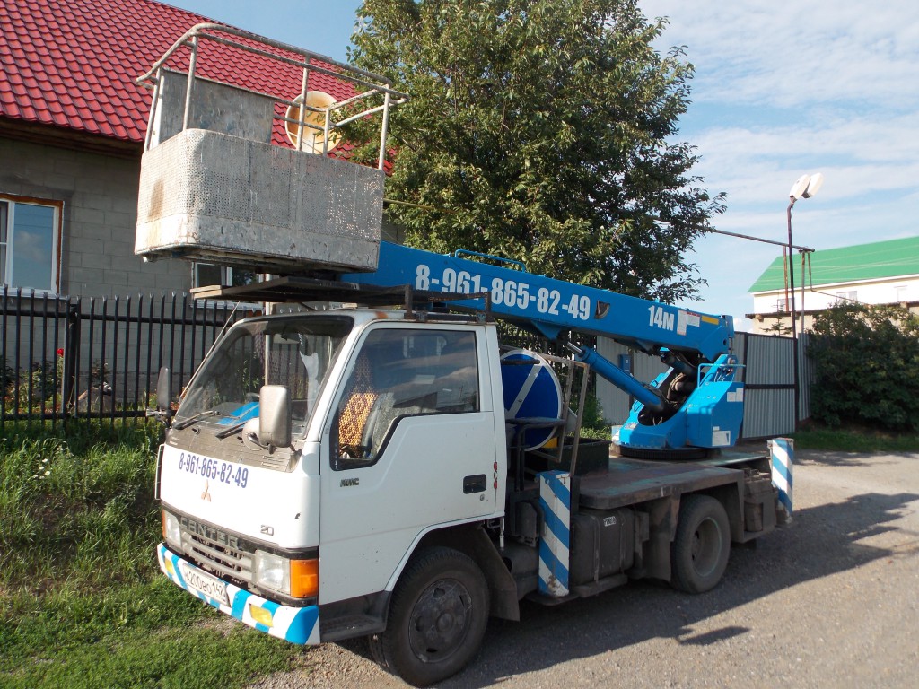 Услуги автовышки. Вышка 14 метров.