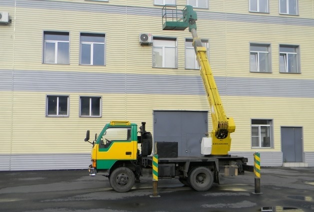 Услуги (аренда) японской автовышки