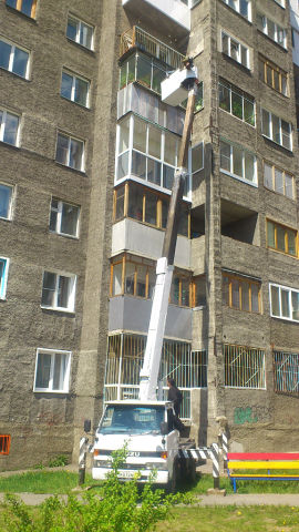 Аренда автовышки 15-20 метров