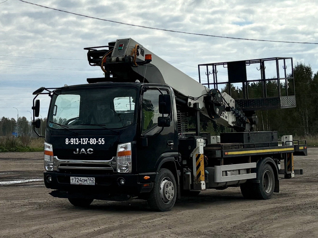 Аренда автовышки 30 метров, 32, 28, 26, 22 метра