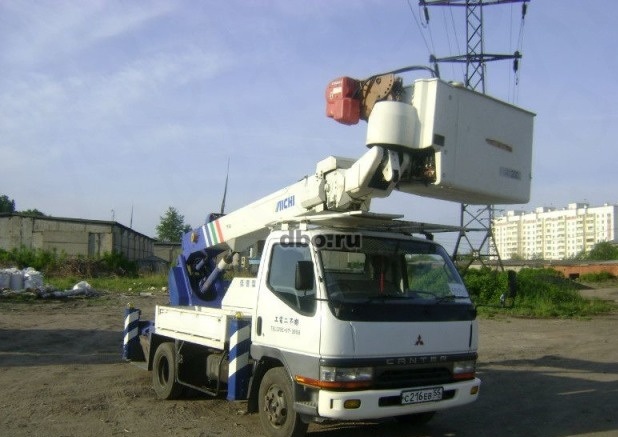 Услуги японской автовышки 16 м