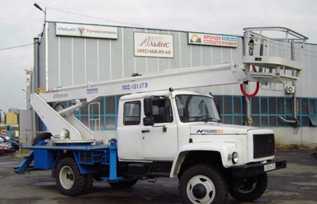 Автовышка телескописеская 17 метров