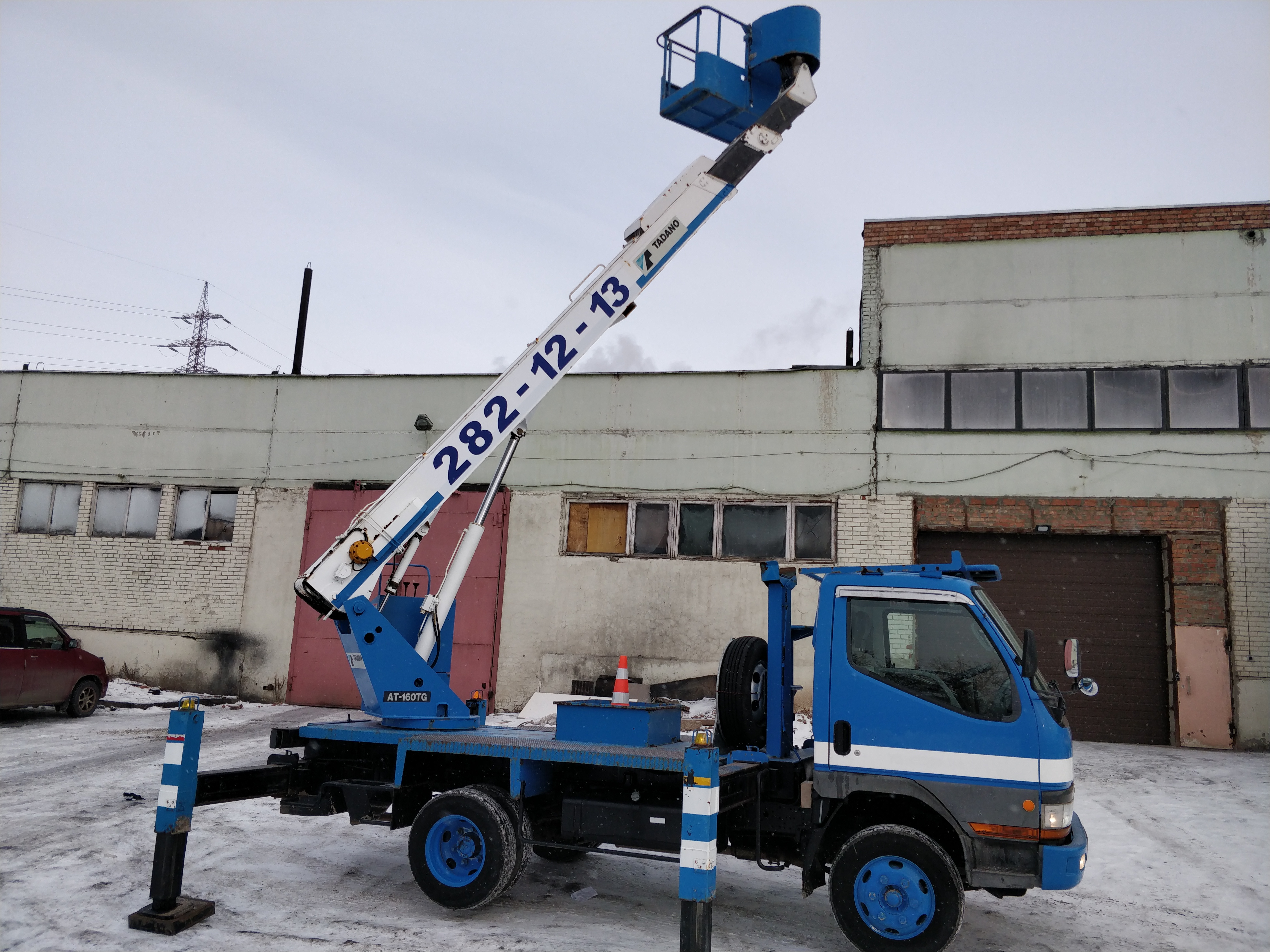 Автовышки 12-29 метров аренда услуги Красноярск