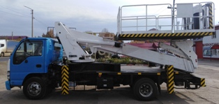 Автовышка, площадка до 500 кг.