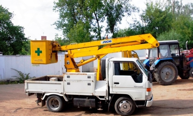 Аренда автовышки 12-40м