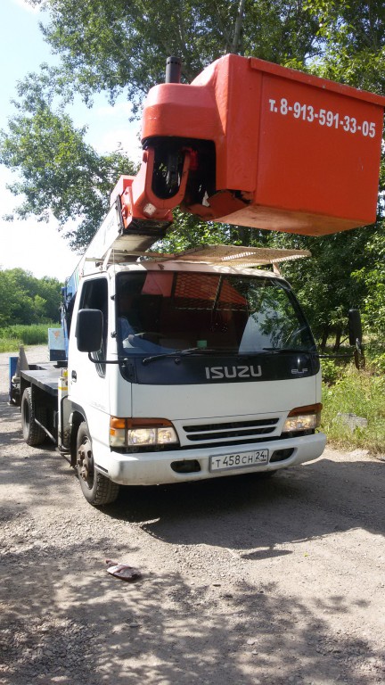 Услуги автовышки