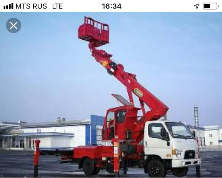 Услуги автовышки от собственника Олег