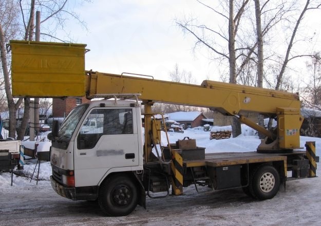 Услуги, аренда автовышки 14-27 метров