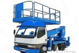 Аренда автовышки 18 м с лебедкой